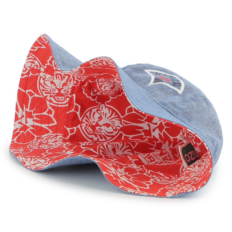 Gorro reversible de algod&oacute;n KENZO KIDS 
                        UNISEXO