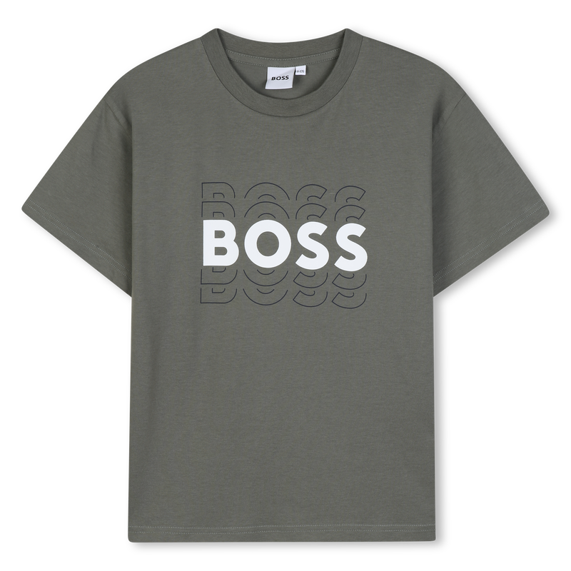 CAMISETA DE MANGA CORTA BOSS 
                        NI&Ntilde;O