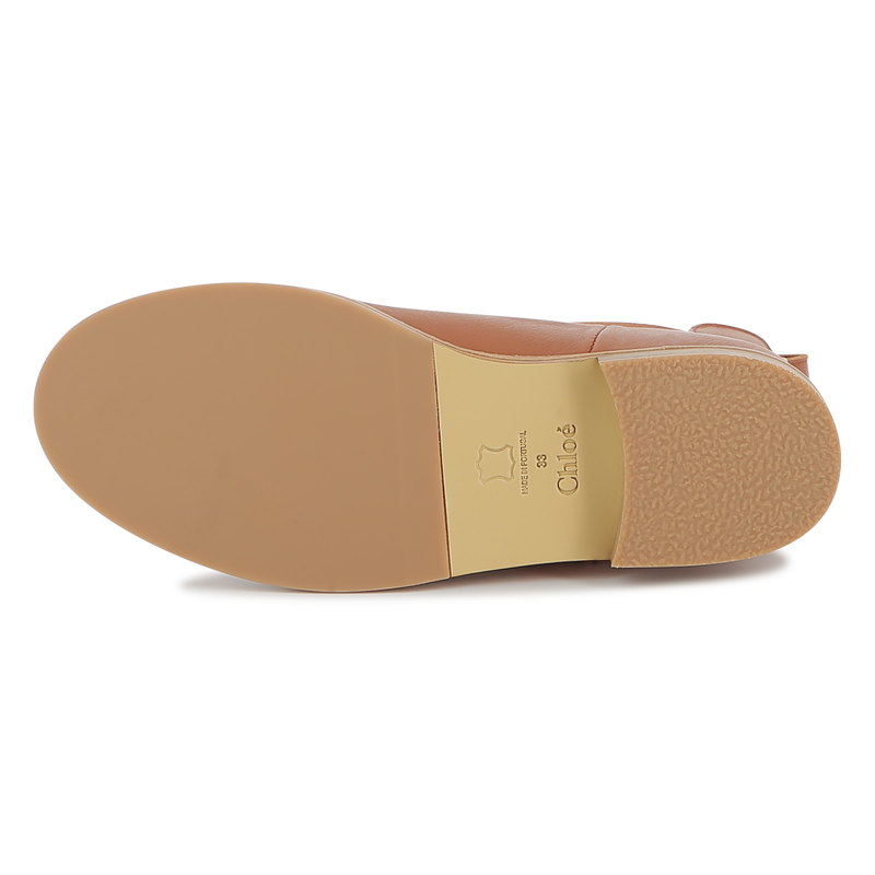 Botas de piel de vaca CHLOE 
                        NIÑA