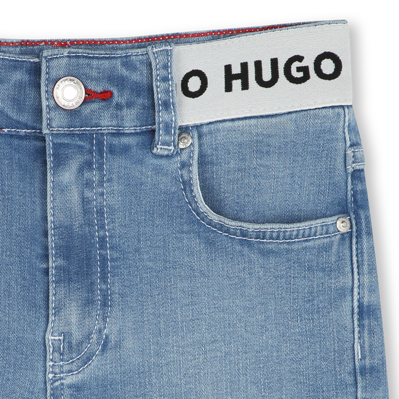 Pantal&oacute;n corto vaquero HUGO 
                        NI&Ntilde;A