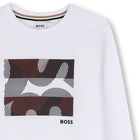 Camiseta de manga larga BOSS 
                    NI&Ntilde;O