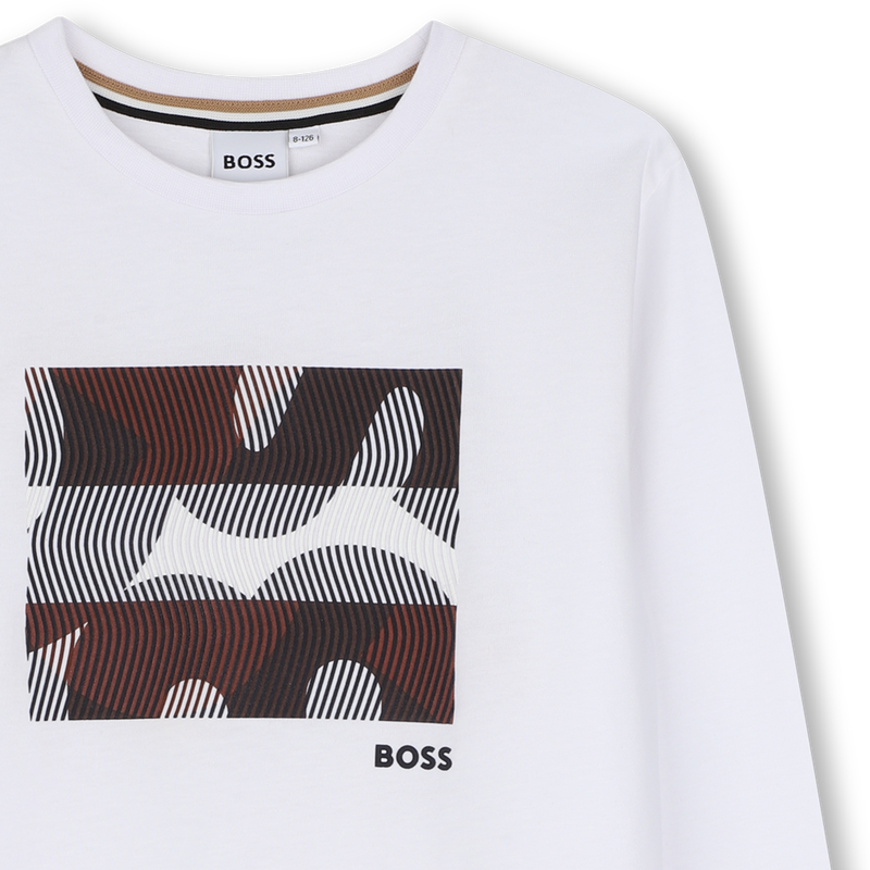Camiseta de manga larga BOSS 
                        NI&Ntilde;O