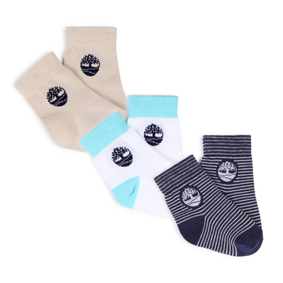 JUEGO DE 3 PARES DE CALCETINES TIMBERLAND NI&Ntilde;O