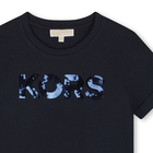 Camiseta manga corta y algod&oacute;n MICHAEL KORS 
                    NI&Ntilde;A