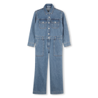 Mono vaquero con cuello camisero ZADIG VOLTAIRE 
                    NI&Ntilde;A