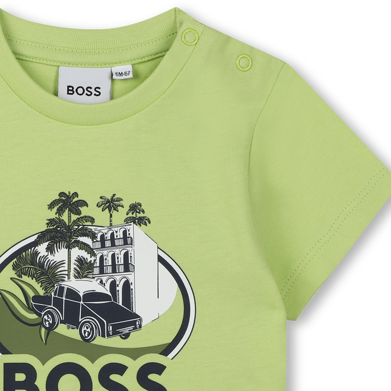 Camiseta de manga corta BOSS 
                        NI&Ntilde;O