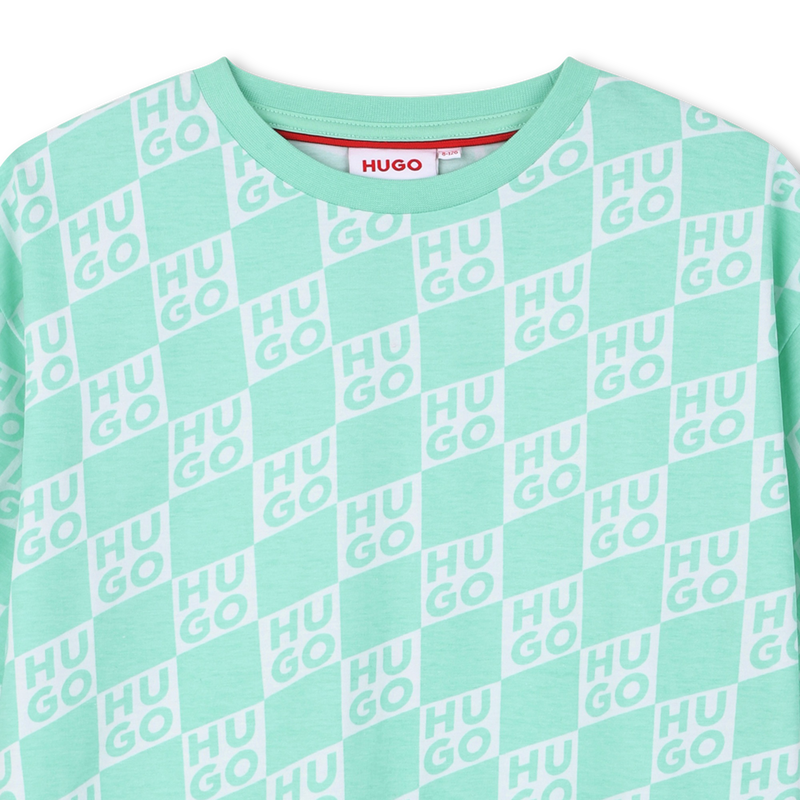 CAMISETA DE MANGA CORTA HUGO 
                        NI&Ntilde;O