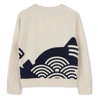 Su&eacute;ter de mulet&oacute;n de algod&oacute;n KENZO KIDS 
                    NI&Ntilde;O