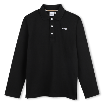 Polo de manga larga BOSS NI&Ntilde;O