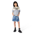 L&aacute;piz de mezclilla MARC JACOBS 
                    NI&Ntilde;A