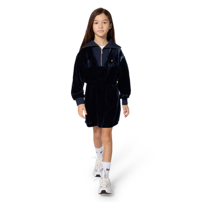 Vestido de terciopelo BOSS NI&Ntilde;A
