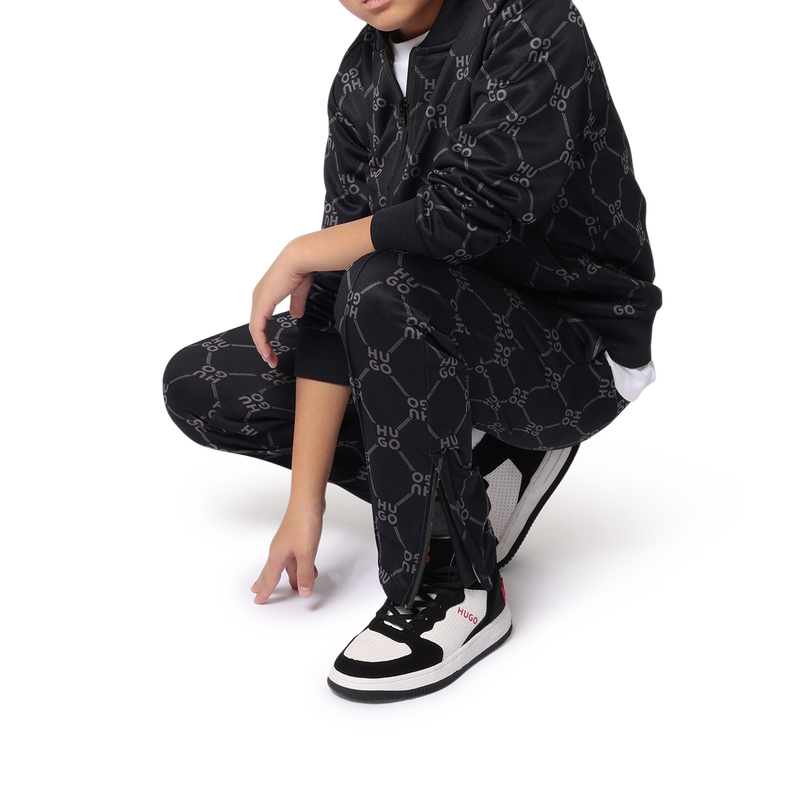 Chaqueta de ch&aacute;ndal de mulet&oacute;n HUGO 
                        NI&Ntilde;O