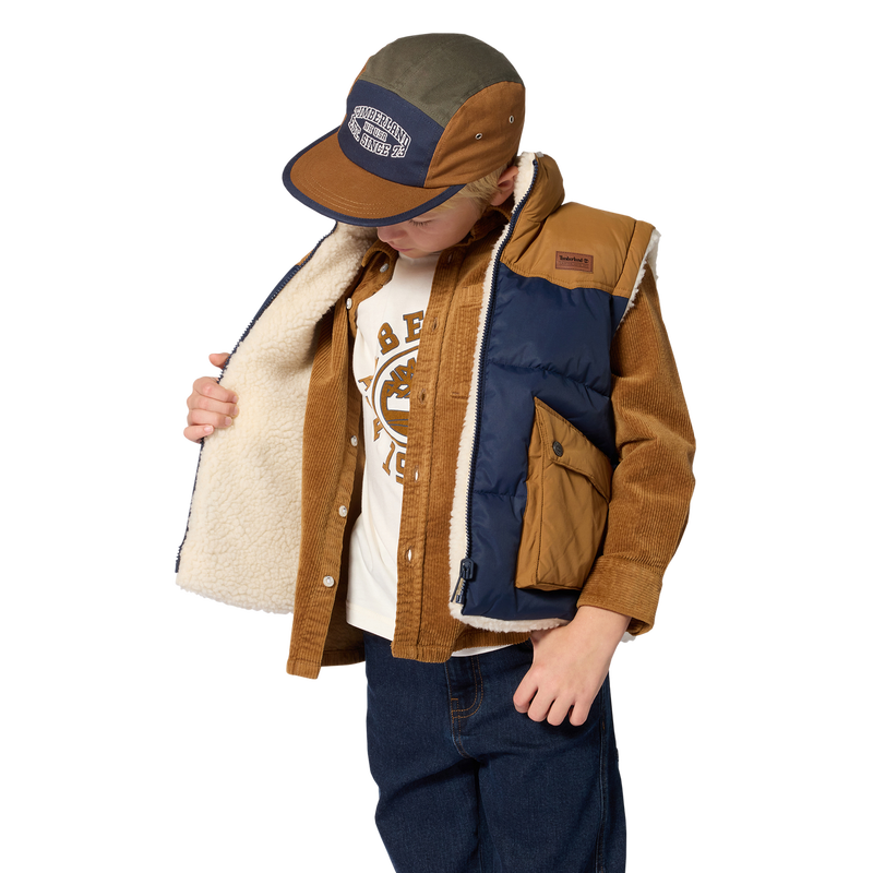 Chaleco acolchado TIMBERLAND 
                        NI&Ntilde;O