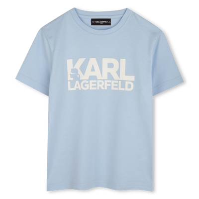 Camiseta de manga corta KARL LAGERFELD KIDS NI&Ntilde;O