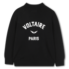 Jersey de punto con cuello redondo ZADIG VOLTAIRE 
                    NI&Ntilde;O