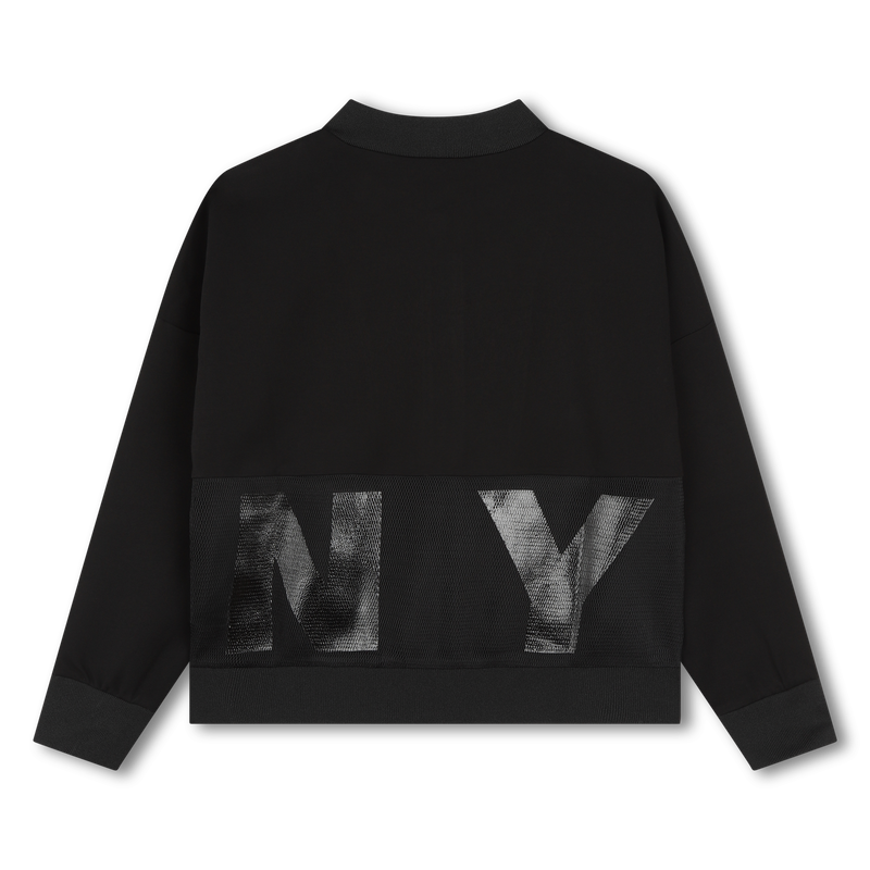 Chaqueta con cremallera DKNY 
                        NI&Ntilde;A