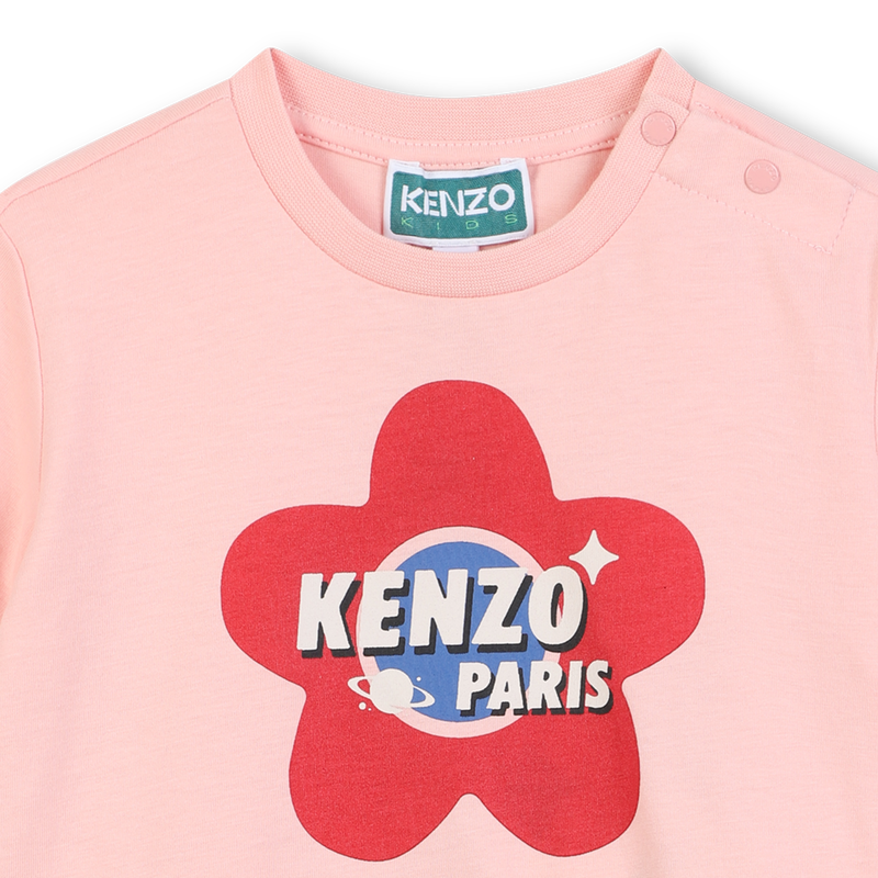 Vestido de manga corta KENZO KIDS 
                        NI&Ntilde;A