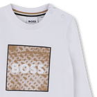 Camiseta de manga larga BOSS 
                    NI&Ntilde;O