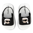 Sandalias ligeras con velcro KARL LAGERFELD KIDS 
                    UNISEXO