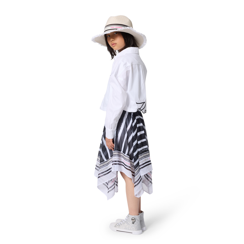 CAMISA DE MANGA LARGA KARL LAGERFELD KIDS 
                        NI&Ntilde;A