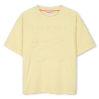 Camiseta de algod&oacute;n deste&ntilde;ida, PAJA, hi-res