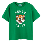 Camiseta de algod&oacute;n estampada KENZO KIDS 
                    NI&Ntilde;O