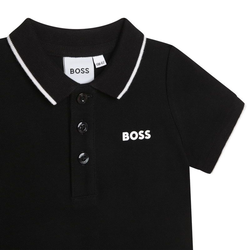 Polo de manga corta BOSS 
                        NI&Ntilde;O