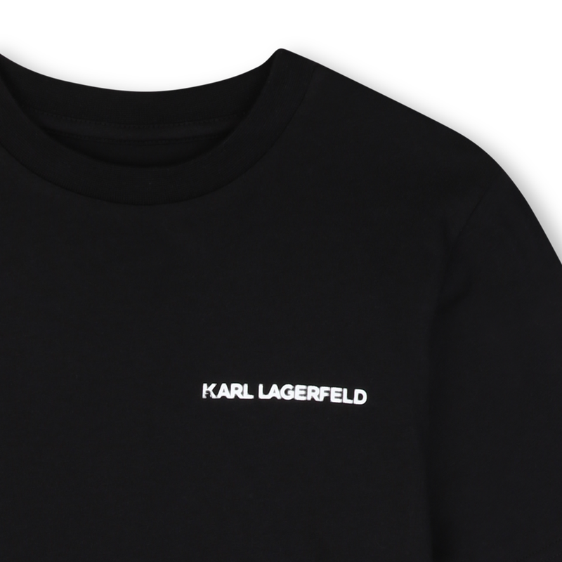 Lote de 2 camisetas KARL LAGERFELD KIDS 
                        NI&Ntilde;O