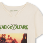 Camiseta de manga corta ZADIG & VOLTAIRE 
                    NI&Ntilde;O