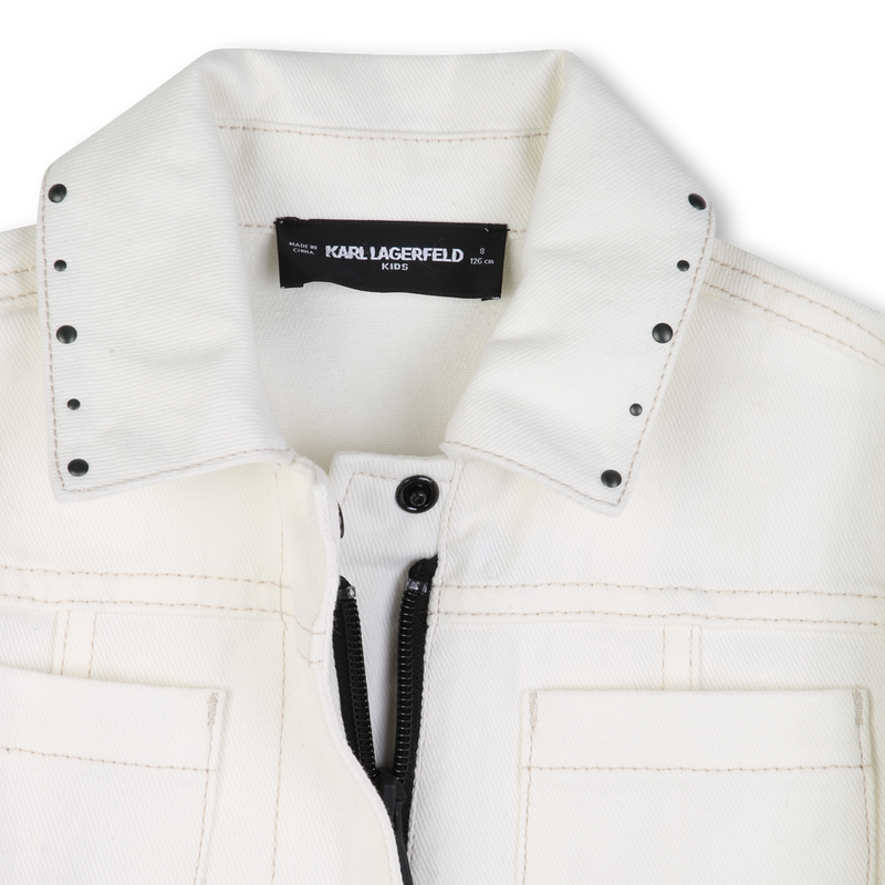 CHAQUETA CON CREMALLERA KARL LAGERFELD KIDS 
                        NI&Ntilde;A