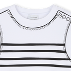 Camiseta marinera MARC JACOBS 
                    NI&Ntilde;A