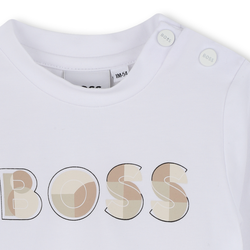 Camiseta de manga larga BOSS 
                        NI&Ntilde;O