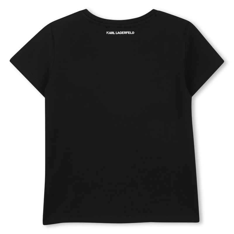 CAMISETA ILUSTRACI&Oacute;N CHOUPETTE KARL LAGERFELD KIDS 
                        NI&Ntilde;A