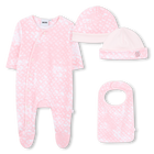 Conjunto de pijama, babero y gorro BOSS 
                    NI&Ntilde;A