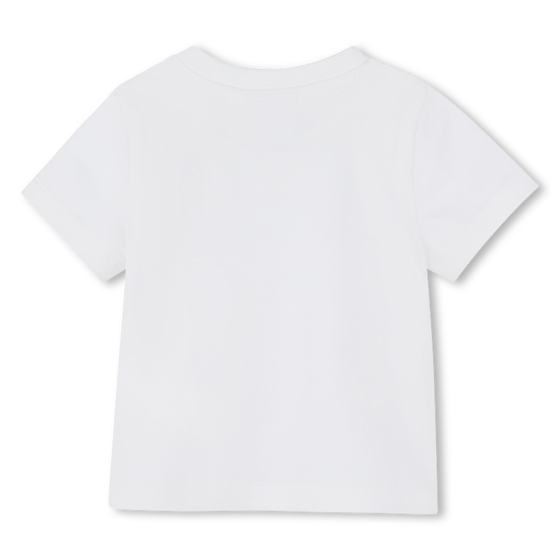 Camiseta estampado brillante BOSS 
                        NI&Ntilde;A