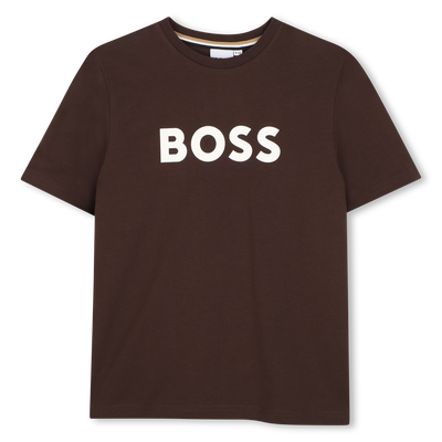 Camiseta de mangas cortas BOSS NI&Ntilde;O