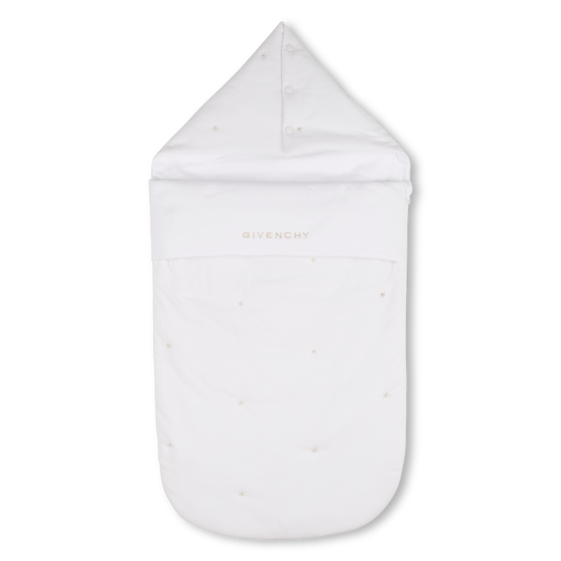 SACO DE BEB&Eacute; CON ESTAMPADO GIVENCHY 
                        UNISEXO