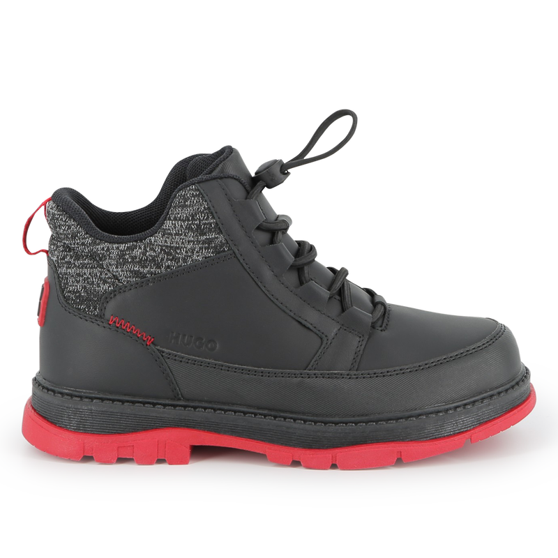 Botines con cordones HUGO 
                        NI&Ntilde;O