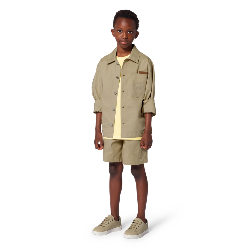 PANTALONES CORTOS CON DETALLES GIVENCHY 
                        NI&Ntilde;O