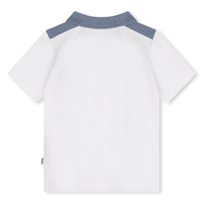 Polo con bloques de colores BOSS NI&Ntilde;O