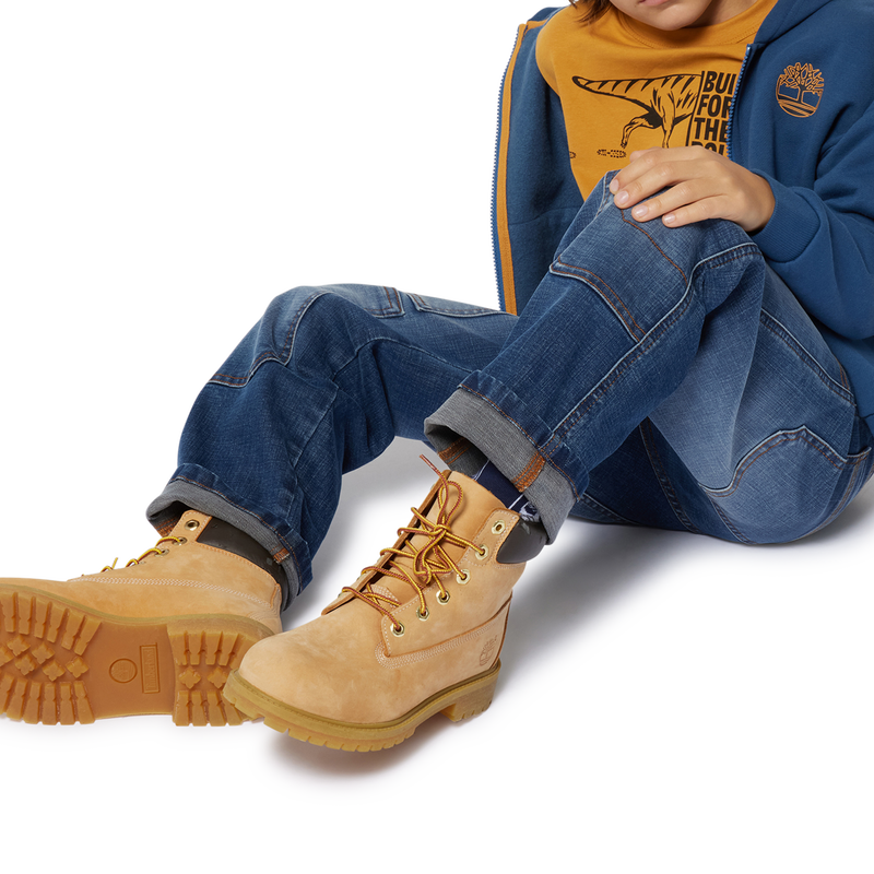 Camiseta estampado y mensaje TIMBERLAND 
                        NI&Ntilde;O