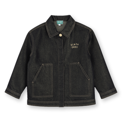 Chaqueta de mezclilla KENZO KIDS NI&Ntilde;A