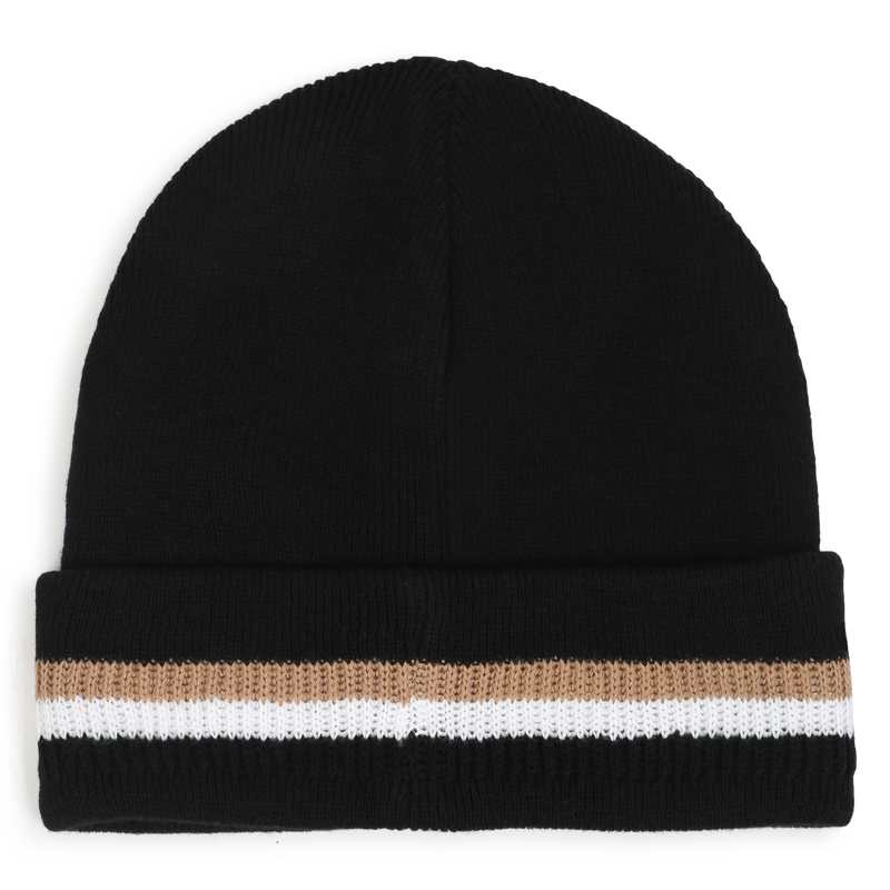 Gorro de punto BOSS 
                        NI&Ntilde;O