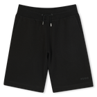 Bermudas de ch&aacute;ndal de mulet&oacute;n, NEGRO, hi-res