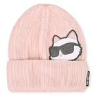 Gorro de punto KARL LAGERFELD KIDS 
                    NI&Ntilde;A