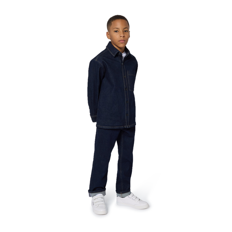 Camisa vaquera BOSS 
                        NI&Ntilde;O