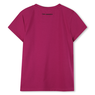 Camiseta de manga corta KARL LARGERFELD KIDS NI&Ntilde;A