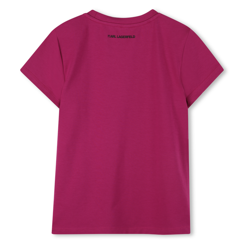 Camiseta de manga corta KARL LARGERFELD KIDS 
                        NI&Ntilde;A