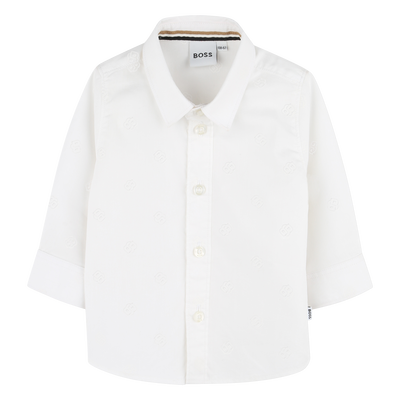 Camisa de manga larga BOSS NI&Ntilde;O