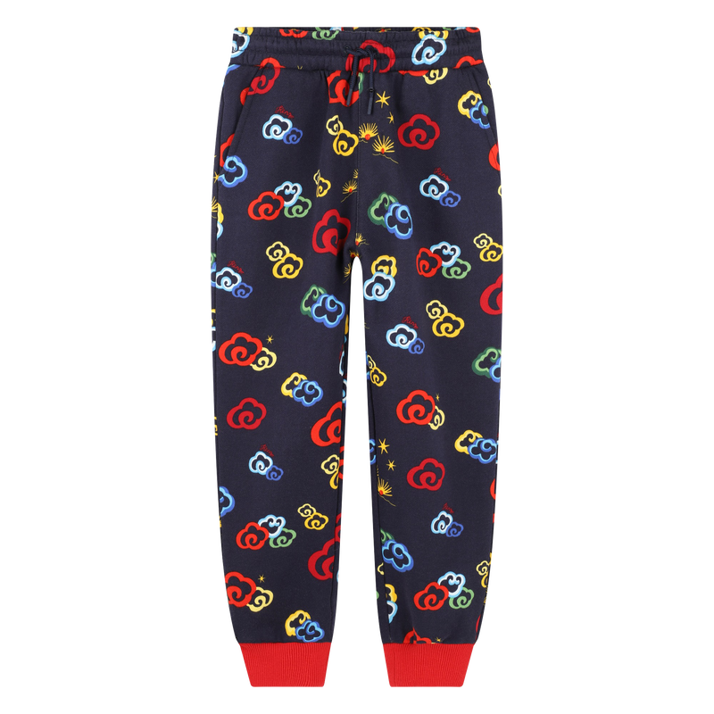 Pantal&oacute;n de ch&aacute;ndal estampado KENZO KIDS 
                        UNISEXO